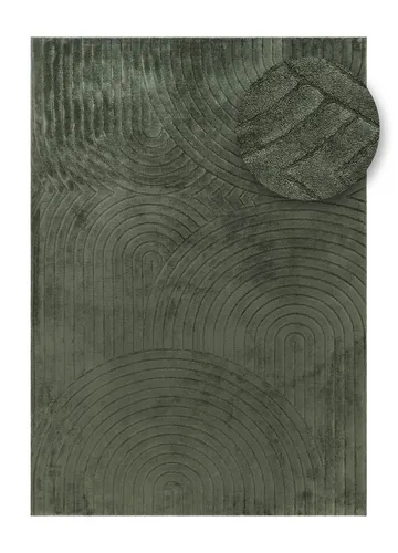 Maskinvävd Matta Cozy Zen 200x290 cm - Smaragdgrön - Textil & mattor - Matta - Modern matta - Wiltonmatta