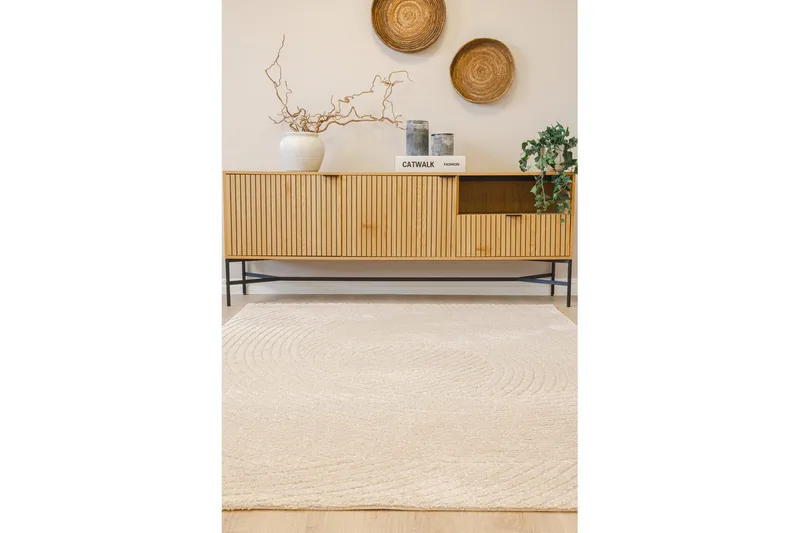 Maskinvävd Matta Genova Harmony - 160x230 cm, Linne - Textil & mattor - Matta - Modern matta - Friezematta