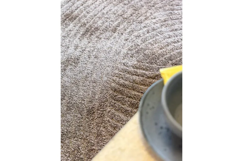 Maskinvävd Matta Genova Harmony - 160x230 cm, Mocca - Textil & mattor - Matta - Modern matta - Friezematta