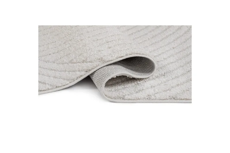 Maskinvävd Matta Genova Harmony - 160x230 cm, Vit - Textil & mattor - Matta - Modern matta - Friezematta