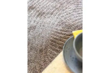 Maskinvävd Matta Genova Harmony - 240x340 cm, Mocca - Textil & mattor - Matta - Modern matta - Friezematta