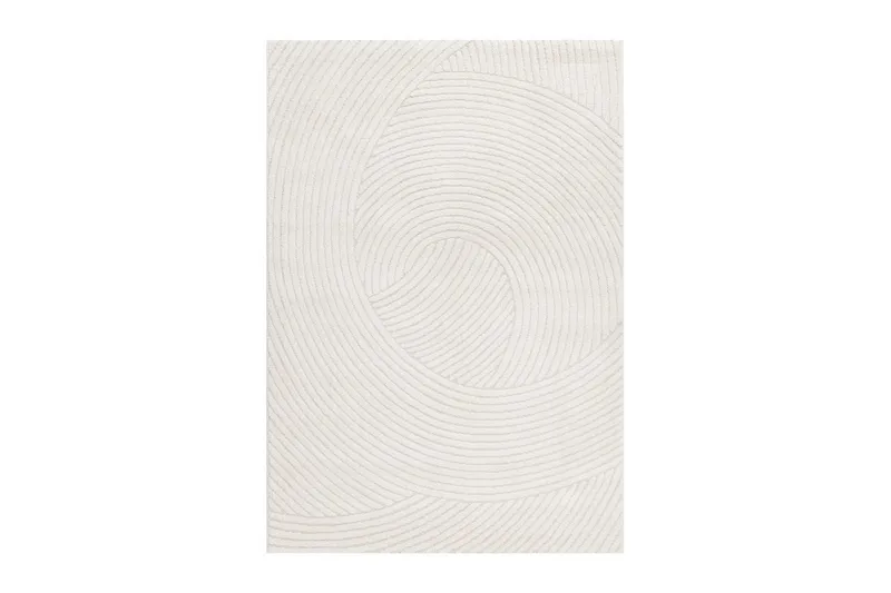 Maskinvävd Matta Genova Harmony, 240x340 cm, Vit