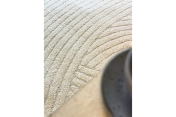 Maskinvävd Matta Genova Harmony - 240x340 cm, Vit - Textil & mattor - Matta - Modern matta - Friezematta