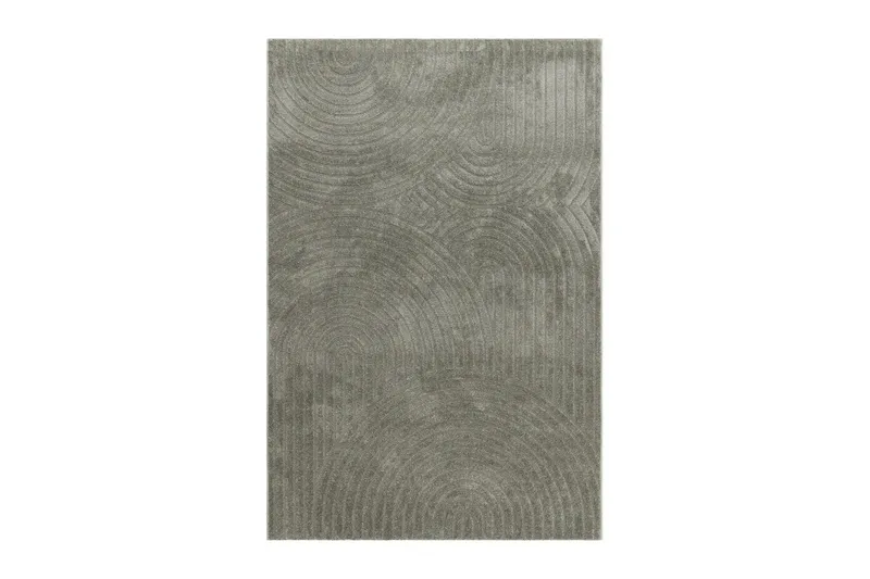 Maskinvävd Matta Genova Zen - 160x230 cm, Grön - Textil & mattor - Matta - Modern matta - Friezematta