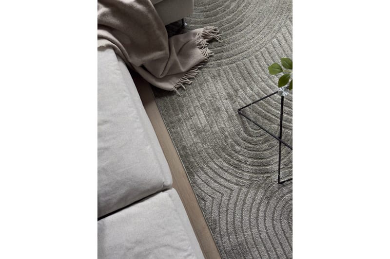Maskinvävd Matta Genova Zen - 200x290 cm, Grön - Textil & mattor - Matta - Modern matta - Friezematta