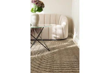 Maskinvävd Matta Genova Zen - 200x290 cm, Mocca - Textil & mattor - Matta - Modern matta - Wiltonmatta