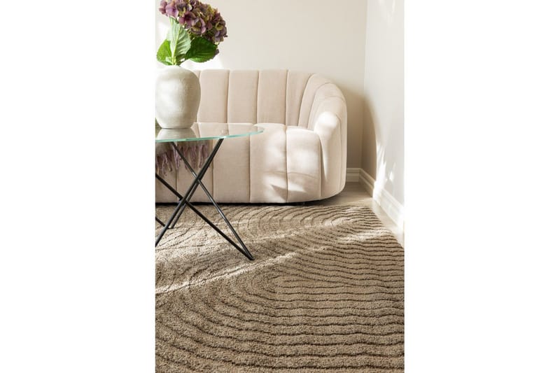 Maskinvävd Matta Genova Zen - 200x290 cm, Mocca - Textil & mattor - Matta - Modern matta - Wiltonmatta