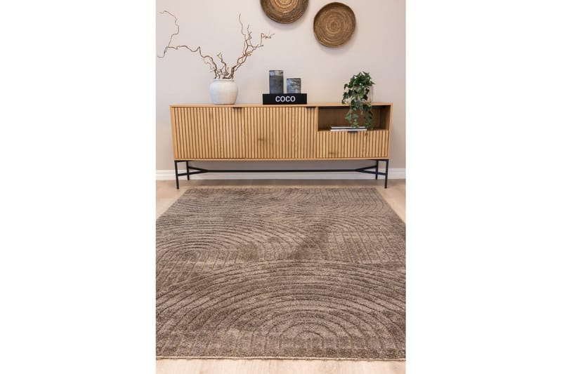 Maskinvävd Matta Genova Zen - 200x290 cm, Mocca - Textil & mattor - Matta - Modern matta - Wiltonmatta