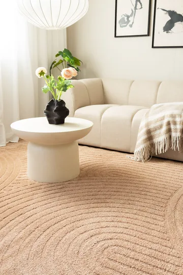 Maskinvävd Matta Genova Zen 280x380 cm - Peach - Textil & mattor - Matta - Modern matta - Wiltonmatta