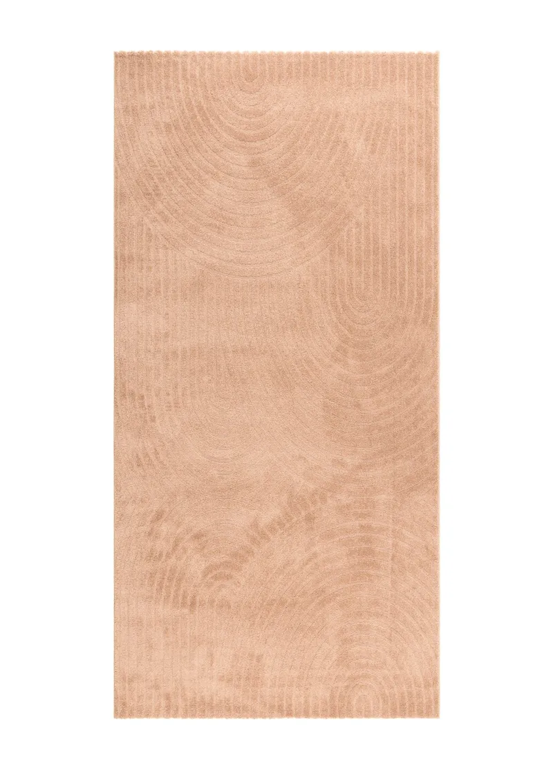 Maskinvävd Matta Genova Zen 80x250 cm, Peach