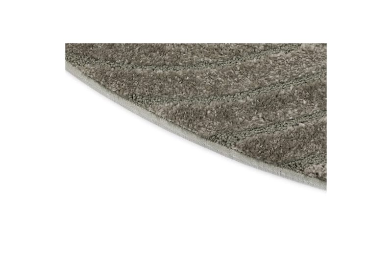 Maskinvävd Matta Genova Zen Rund - 120x120 cm, Grön - Textil & mattor - Matta - Modern matta - Friezematta