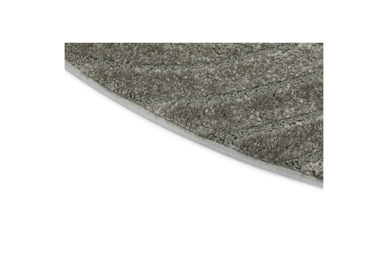 Maskinvävd Matta Genova Zen Rund - 240x240 cm, Grön - Textil & mattor - Matta - Modern matta - Friezematta