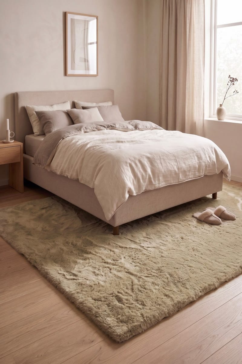 Maskinvävd Matta Heaven Deluxe 200x290 cm - Olivgrön - Textil & mattor - Matta - Modern matta - Wiltonmatta