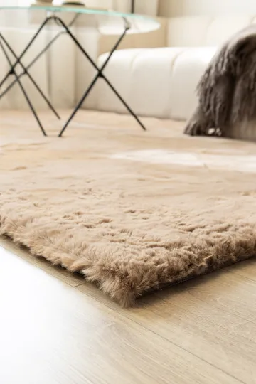 Maskinvävd Matta Heaven Deluxe kvadratisk 200x200 cm - Mörklinne - Textil & mattor - Matta - Modern matta - Wiltonmatta