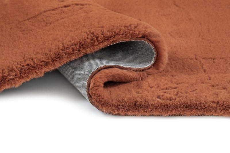 Maskinvävd Matta Heaven Deluxe kvadratisk 200x200 cm - rost - Textil & mattor - Matta - Modern matta - Wiltonmatta