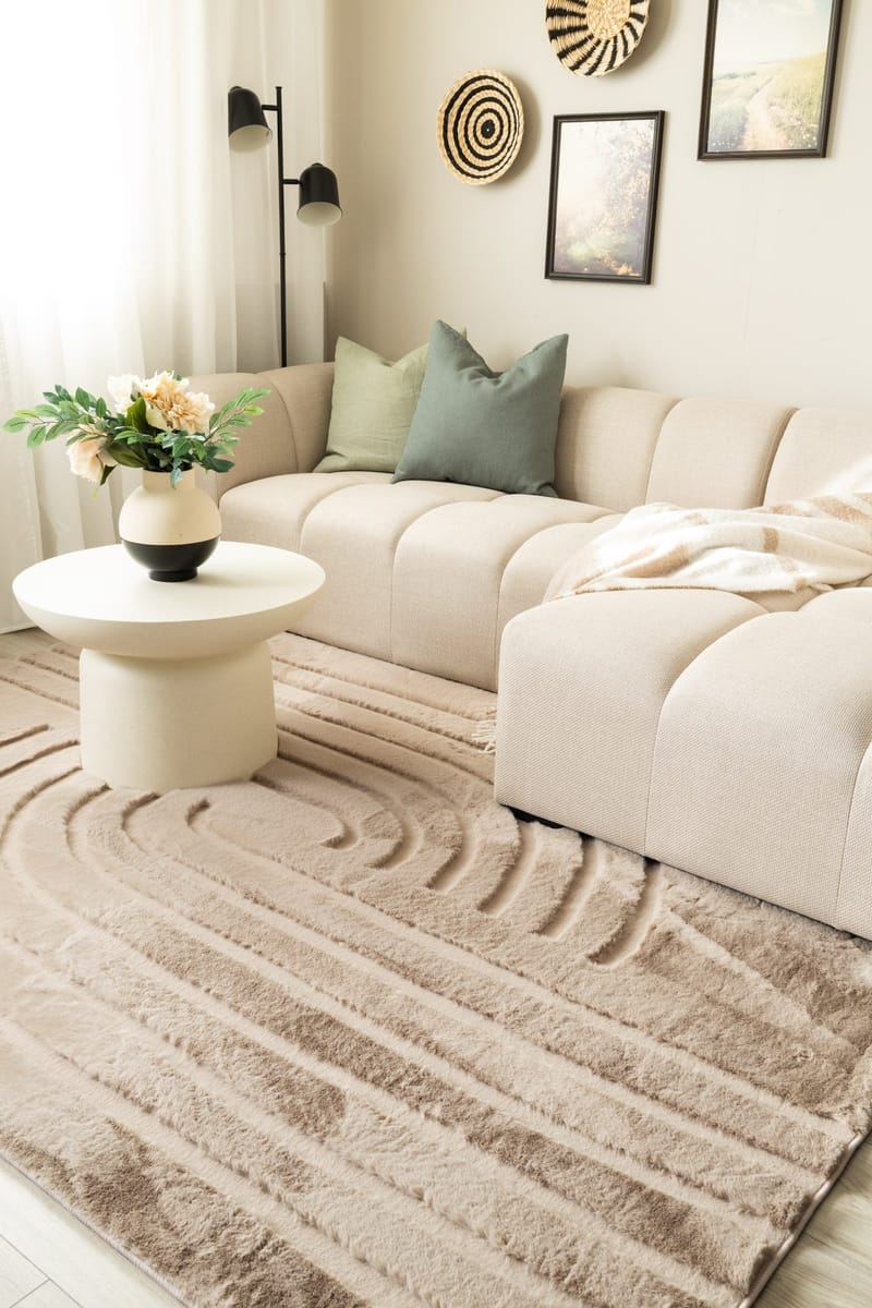 Maskinvävd Matta Heaven Modern 200x290 cm - Taupe - Textil & mattor - Matta - Modern matta - Wiltonmatta