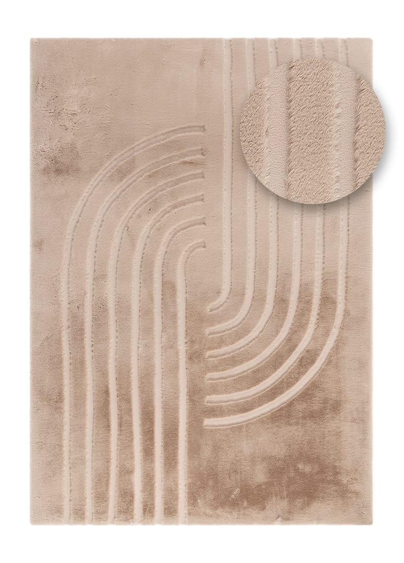 Maskinvävd Matta Heaven Modern 200x290 cm - Taupe - Textil & mattor - Matta - Modern matta - Wiltonmatta
