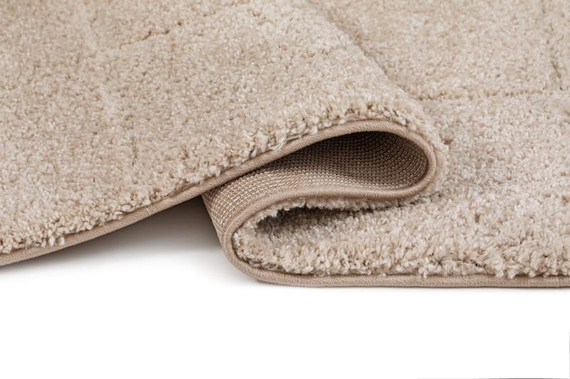 Maskinvävd Matta Montana Square 140x200 cm - linne - Textil & mattor - Matta - Modern matta - Wiltonmatta