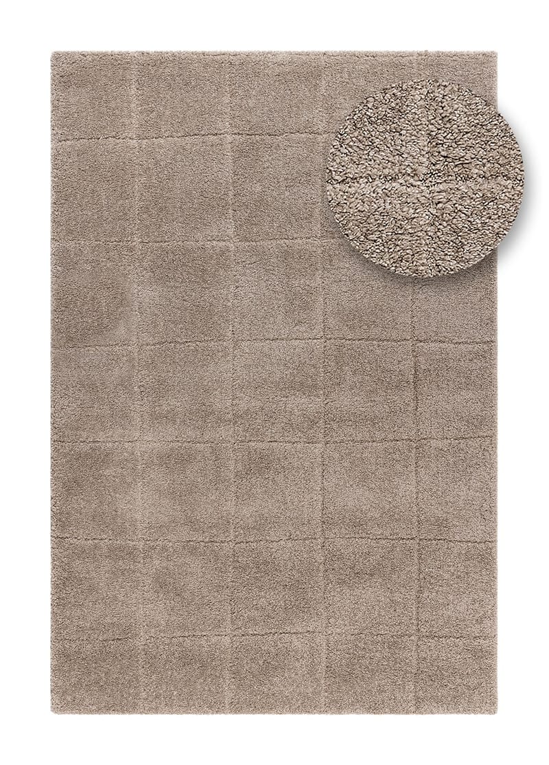 Maskinvävd Matta Montana Square 280x380 cm - Greige - Textil & mattor - Matta - Modern matta - Wiltonmatta