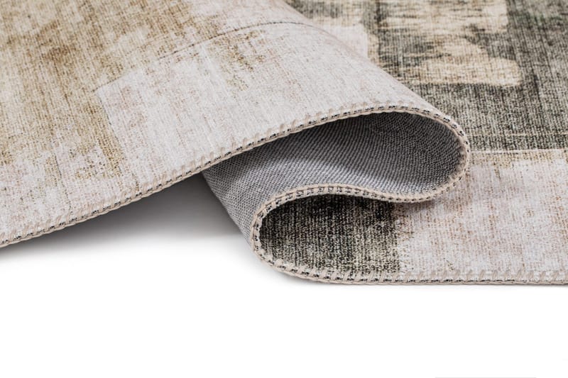 Maskinvävd Matta Nevada Vintage 160x230 cm - Grön - Textil & mattor - Matta - Modern matta - Friezematta
