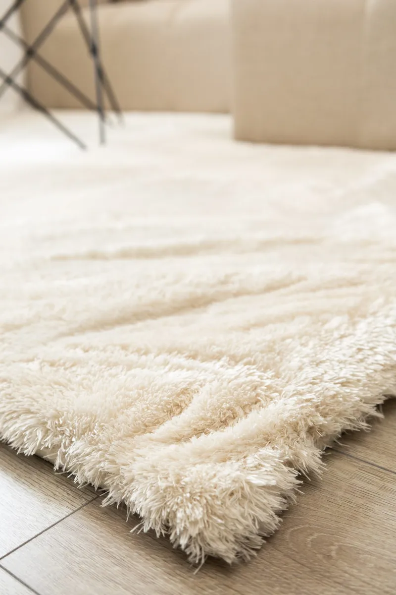 Maskinvävd Matta Novelle 140x200 cm - Creme - Textil & mattor - Matta - Modern matta - Ryamatta