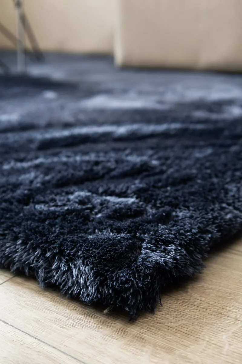 Maskinvävd Matta Novelle 160x230 cm - Blå - Textil & mattor - Matta - Modern matta - Ryamatta