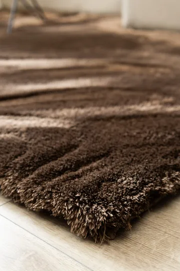 Maskinvävd Matta Novelle 200x290 cm - Choklad - Textil & mattor - Matta - Modern matta - Ryamatta
