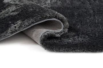 Maskinvävd Matta Novelle Kravdratisk 200x200 cm - Grafit - Textil & mattor - Matta - Modern matta - Ryamatta