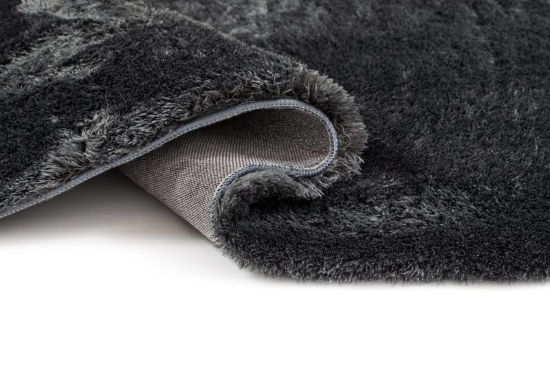 Maskinvävd Matta Novelle Kravdratisk 200x200 cm - Grafit - Textil & mattor - Matta - Modern matta - Ryamatta