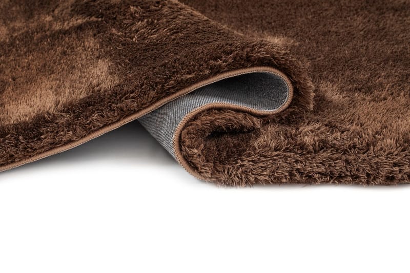 Maskinvävd Matta Novelle Rund 160 cm - Choklad - Textil & mattor - Matta - Modern matta - Ryamatta