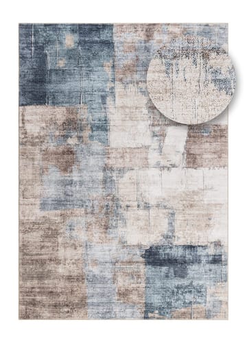 Maskinvävd Matta Oregon Vintage 160x230 cm - Blå - Textil & mattor - Matta - Modern matta - Friezematta