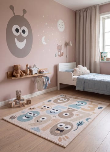 Maskinvävd Matta Play Numbers 140x200 cm - Linne - Textil & mattor - Matta - Modern matta - Wiltonmatta
