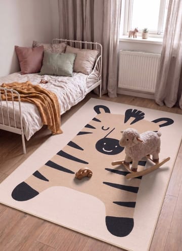 Maskinvävd Matta Play Zebra 120x160 cm - Linne - Textil & mattor - Matta - Modern matta - Wiltonmatta