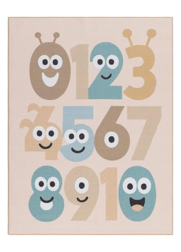 Maskinvävd Matta Play Numbers 140x200 cm - Linne - Textil & mattor - Matta - Modern matta - Wiltonmatta