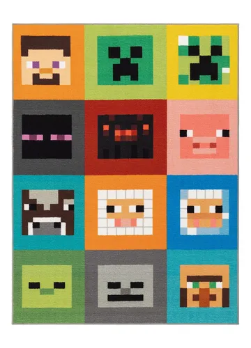 Maskinvävd Matta Play Mining 120x160 cm - Multi - Textil & mattor - Matta - Modern matta - Wiltonmatta