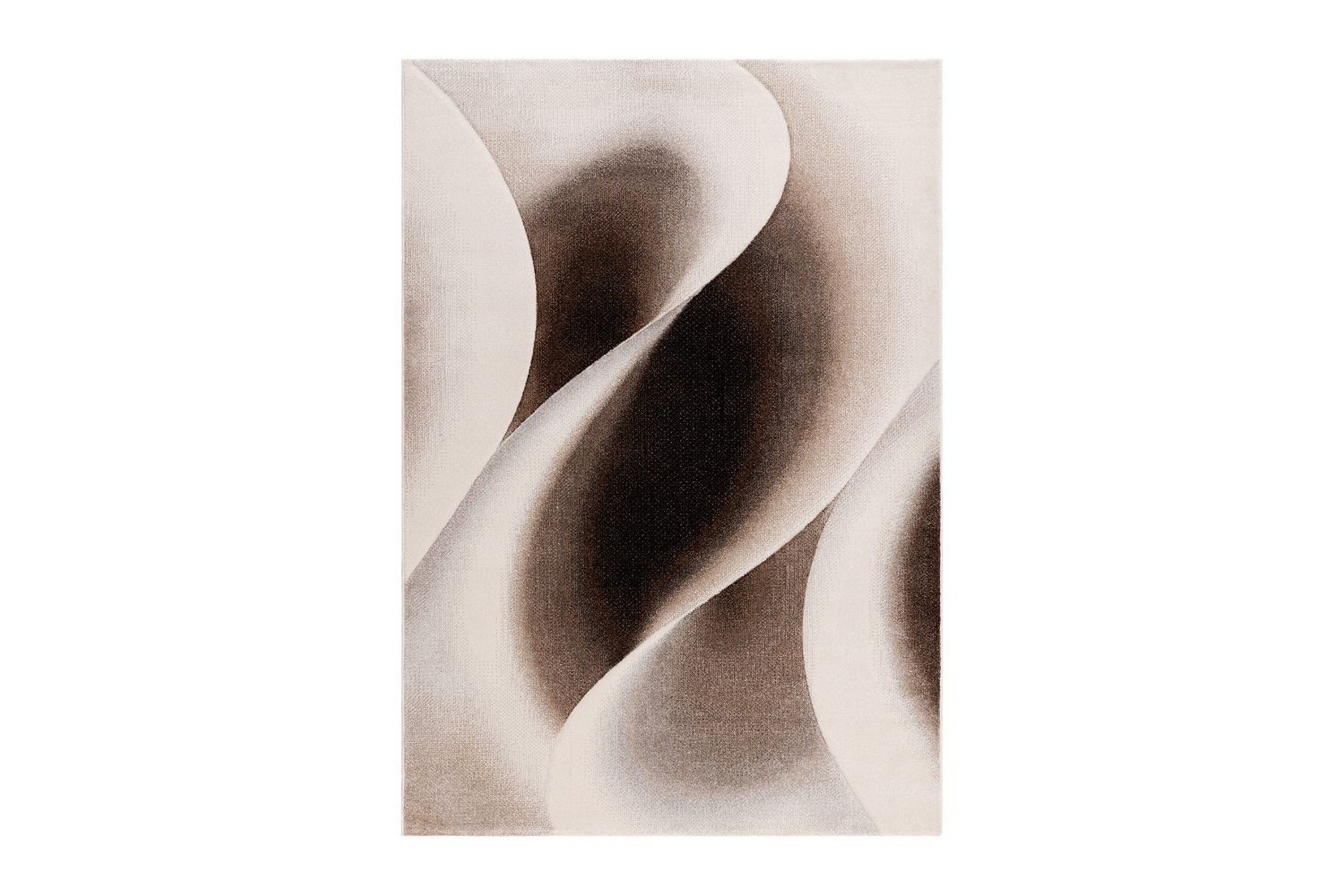 maskinvävd matta brilliance modern - 160x230 cm, mocca