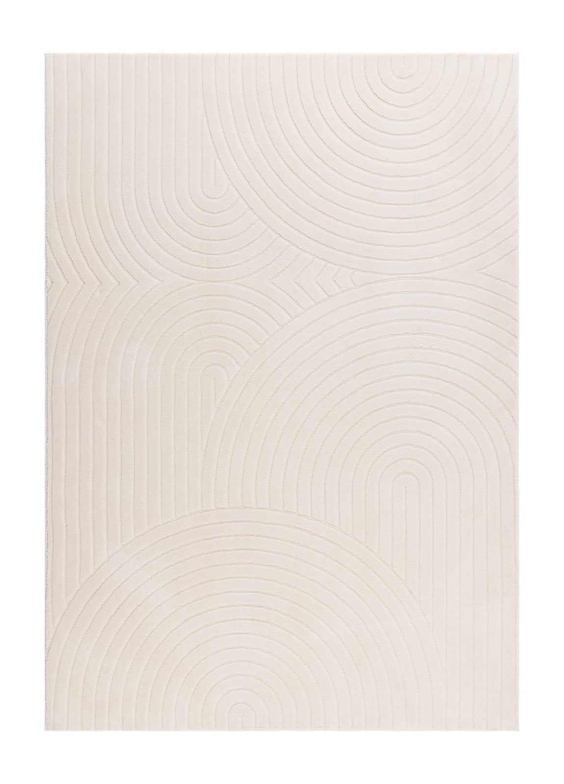 Maskinvävd Matta Cozy Zen 155x230 cm - Natur