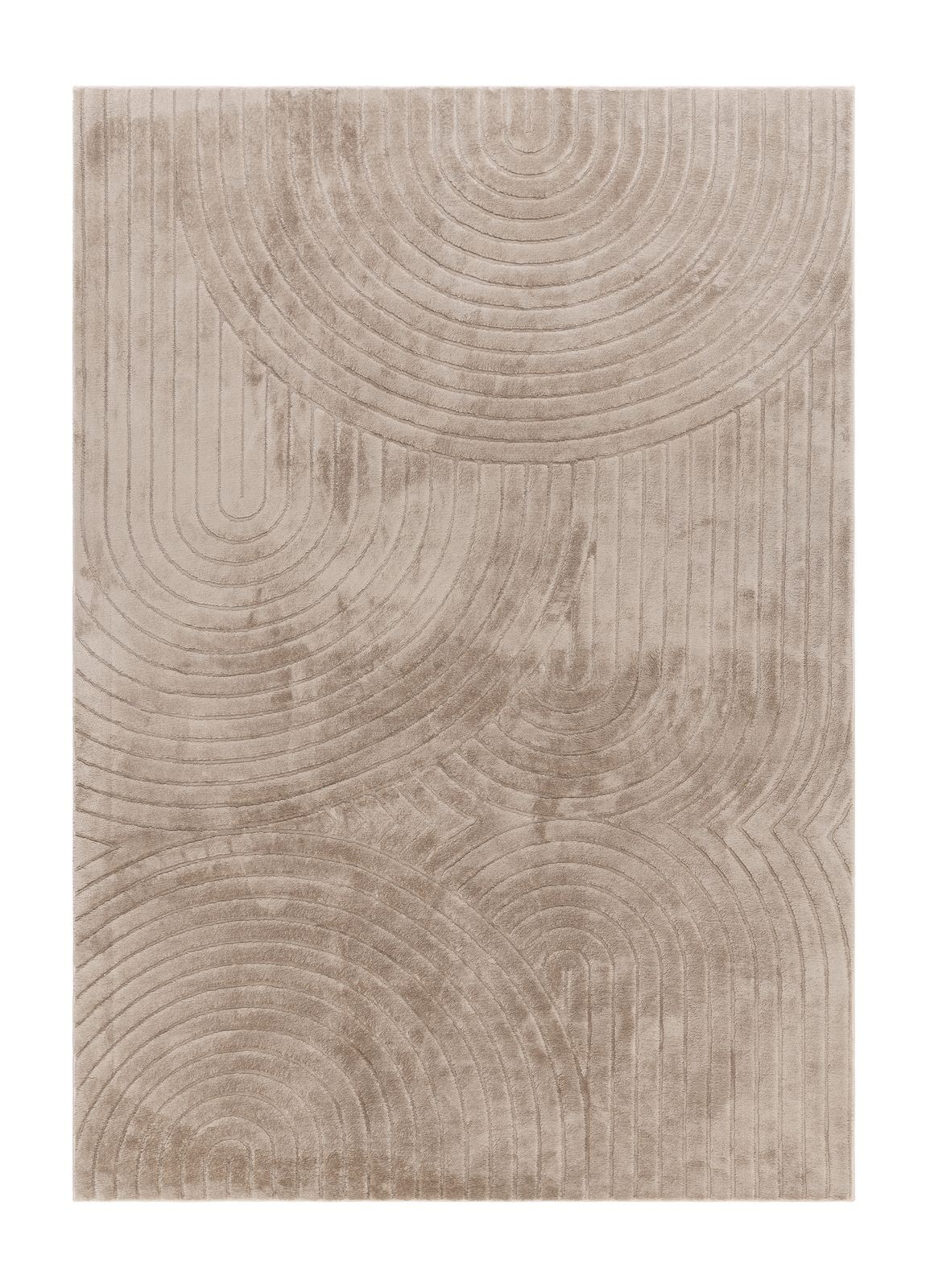 Maskinvävd Matta Cozy Zen 200x290 cm - Taupe