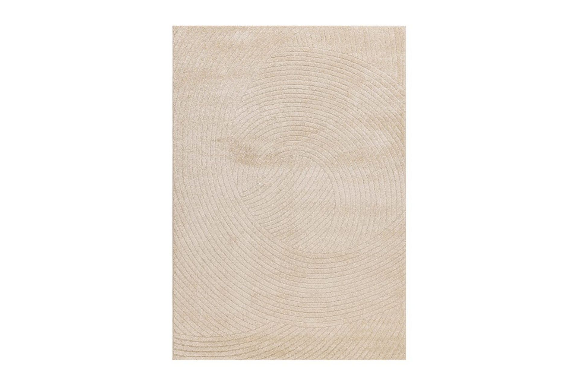 Maskinvävd Matta Genova Harmony - 160x230 cm, Linne