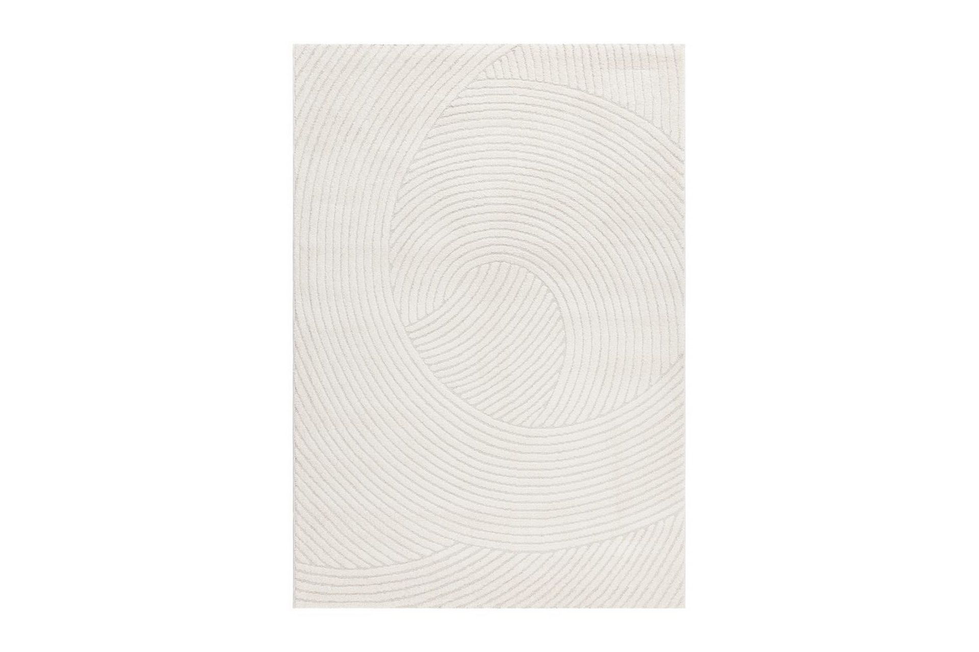 Maskinv&auml;vd Matta Genova Harmony - 240x340 cm, Vit