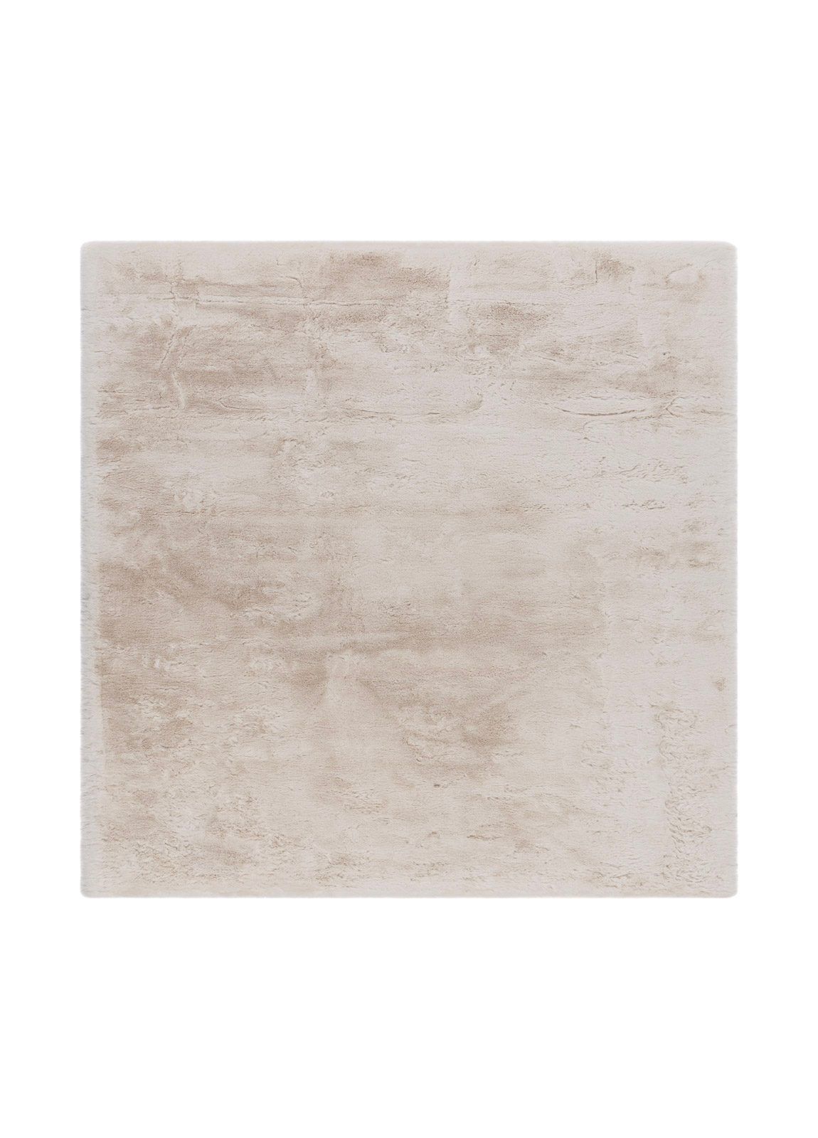 Maskinvävd Matta Heaven Deluxe kvadratisk 200x200 cm - Natur