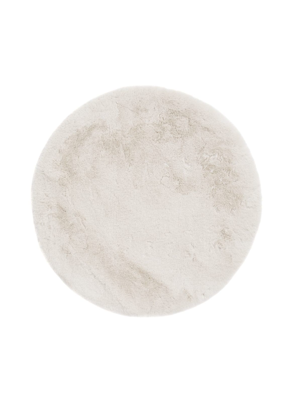 Maskinvävd Matta Heaven Deluxe Rund 200 cm - creme