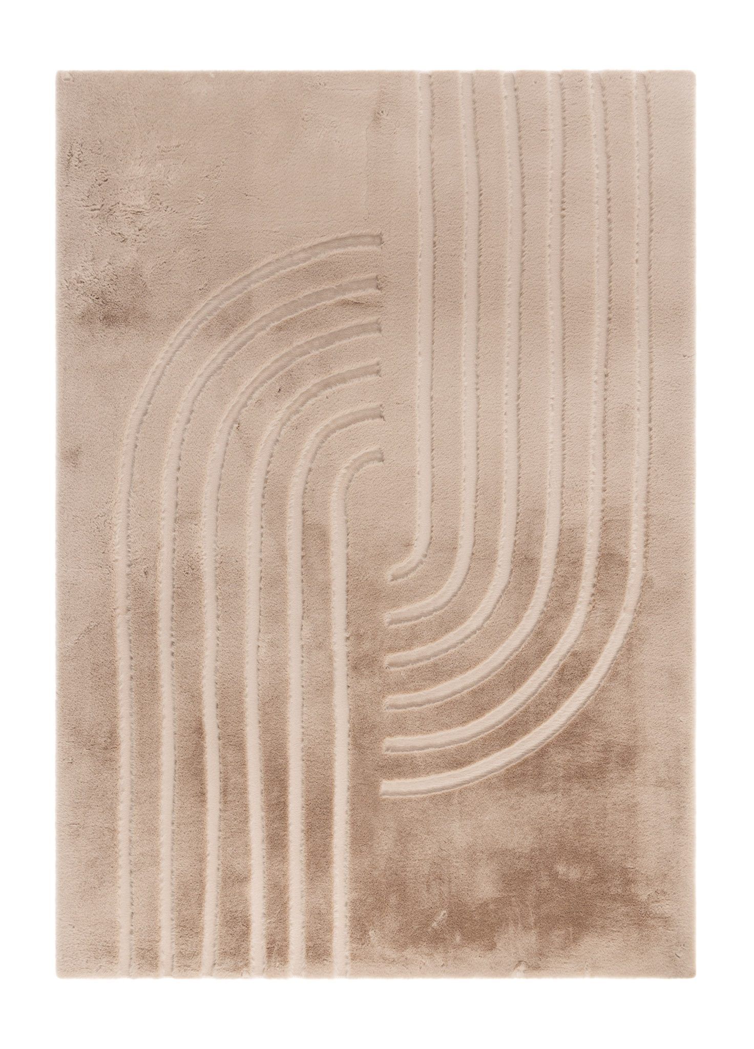 Maskinvävd Matta Heaven Modern 200x290 cm - Taupe
