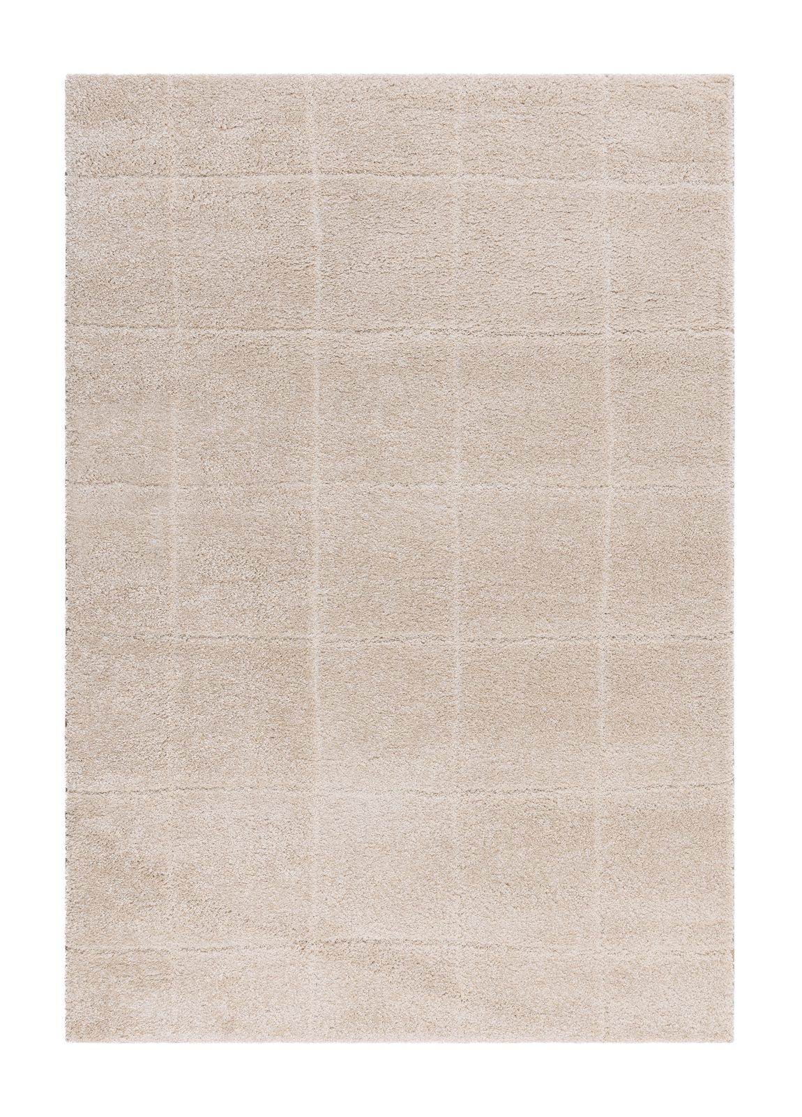 Maskinvävd Matta Montana Square 140x200 cm - linne