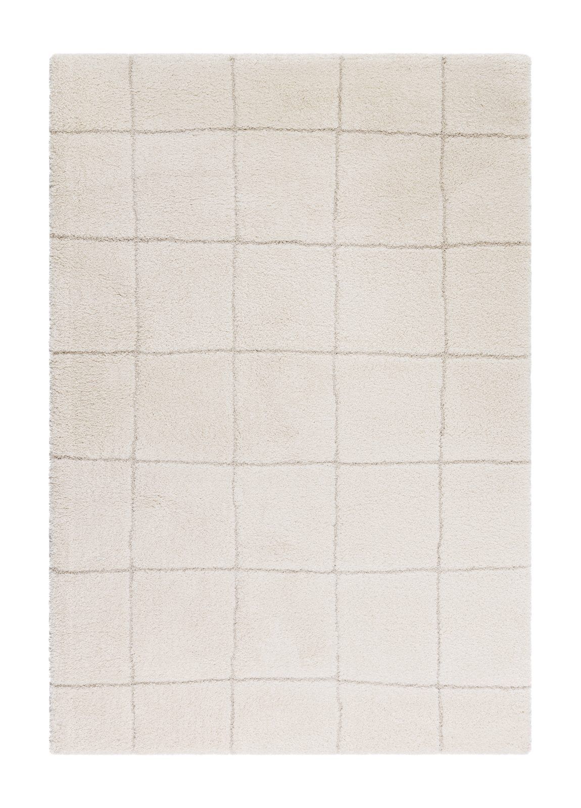 Maskinvävd Matta Montana Square 240x340 cm - Creme