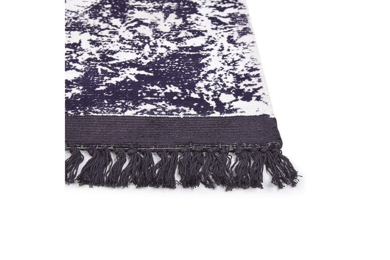 Matta Akarsu - Violett, vit, 140x200 cm - Textil & mattor - Matta - Modern matta - Viskosmatta & konstsilkesmatta