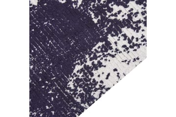 Matta Akarsu - Violett, vit, 140x200 cm - Textil & mattor - Matta - Modern matta - Viskosmatta & konstsilkesmatta