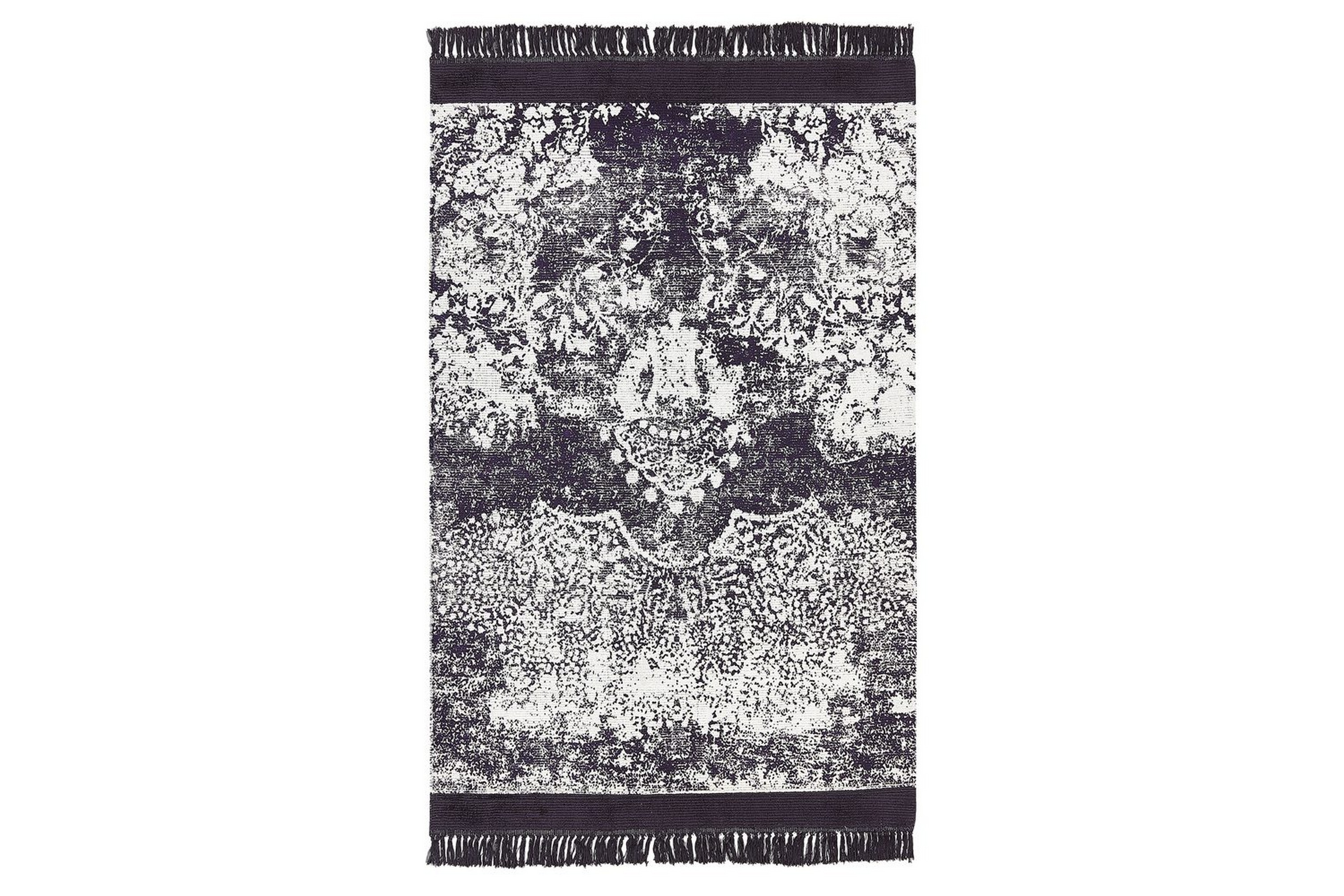 matta akarsu - violett, vit, 140x200 cm