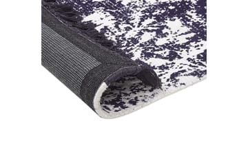 Matta Akarsu - Violett, vit, 140x200 cm - Textil & mattor - Matta - Modern matta - Viskosmatta & konstsilkesmatta