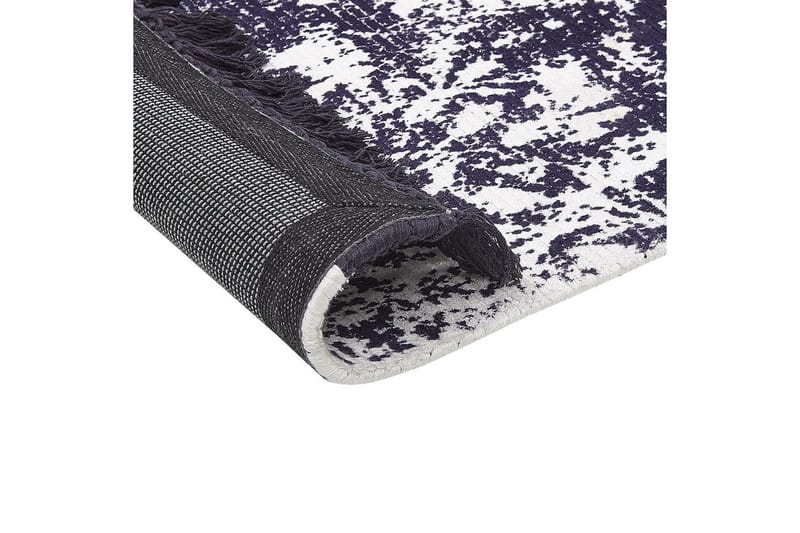 Matta Akarsu - Violett, vit, 140x200 cm - Textil & mattor - Matta - Modern matta - Viskosmatta & konstsilkesmatta